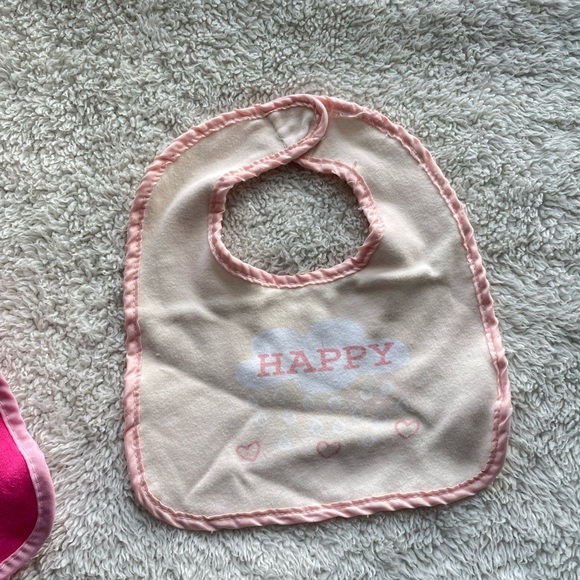 10pk Baby Girl Bibs - Picture 2 of 11